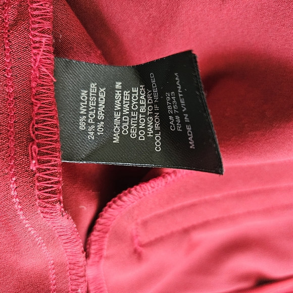 Rachel Zoe Red Dress Pants with Tailored Fit and Creases - Picture 4 of 4